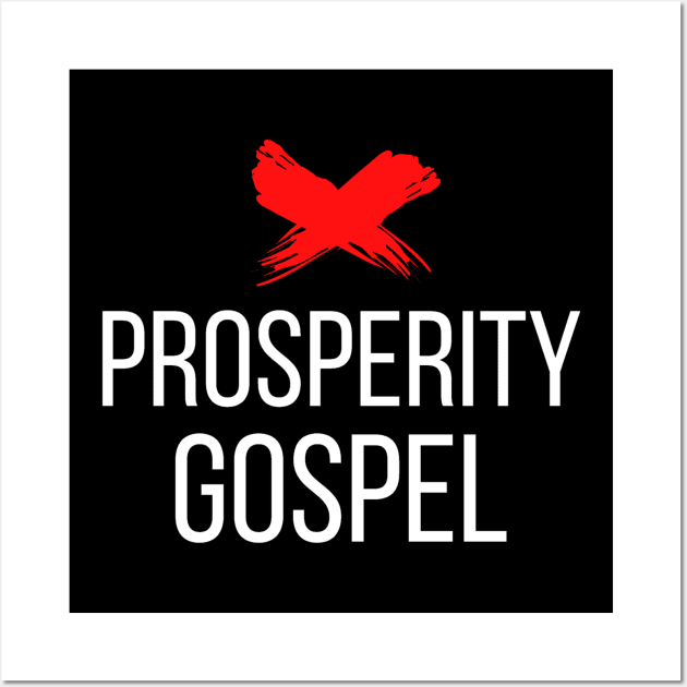 Ex Prosperity Gospel Wall Art by SOCMinistries